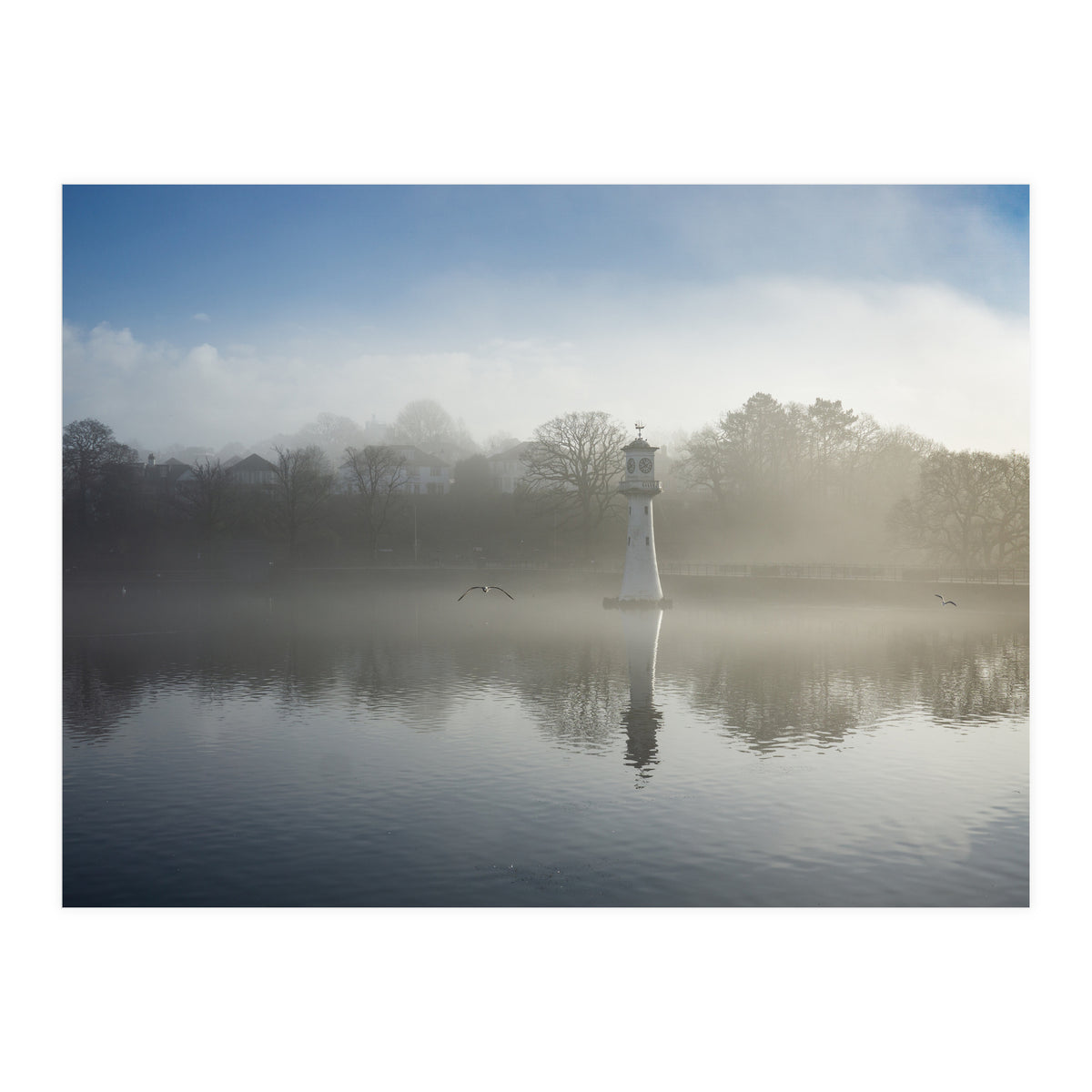 Mist on Roath Park Lake (Print Only)