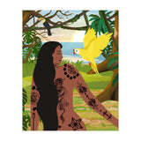 Golden Conure and Me (Print Only) thumbnail