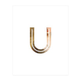 Letter U - (Impress) (Print Only) thumbnail