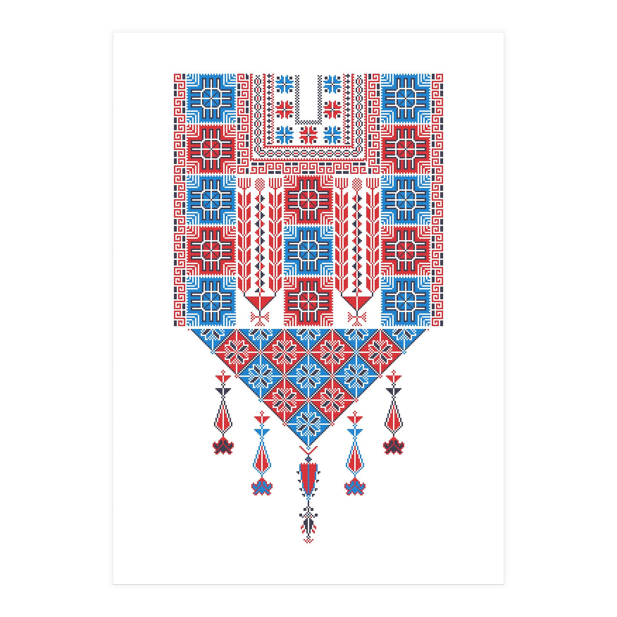 Tatreez Ornament 7 (Print Only)