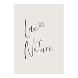 Love nature - minimalist (Print Only) thumbnail