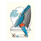 Blue Whale in the Bath (Print Only) thumbnail