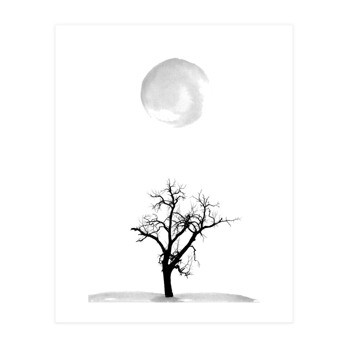 Moonlinght Landscape (Print Only)