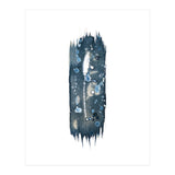 Indigo Blue Botanical Leaves No. 18 (Print Only) thumbnail