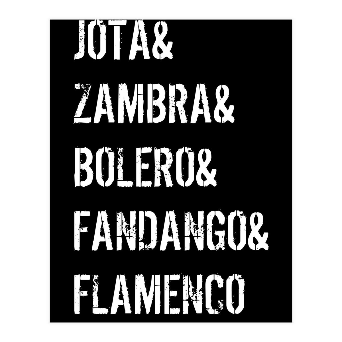 It`s A Spaniard Rythm ! (Print Only)