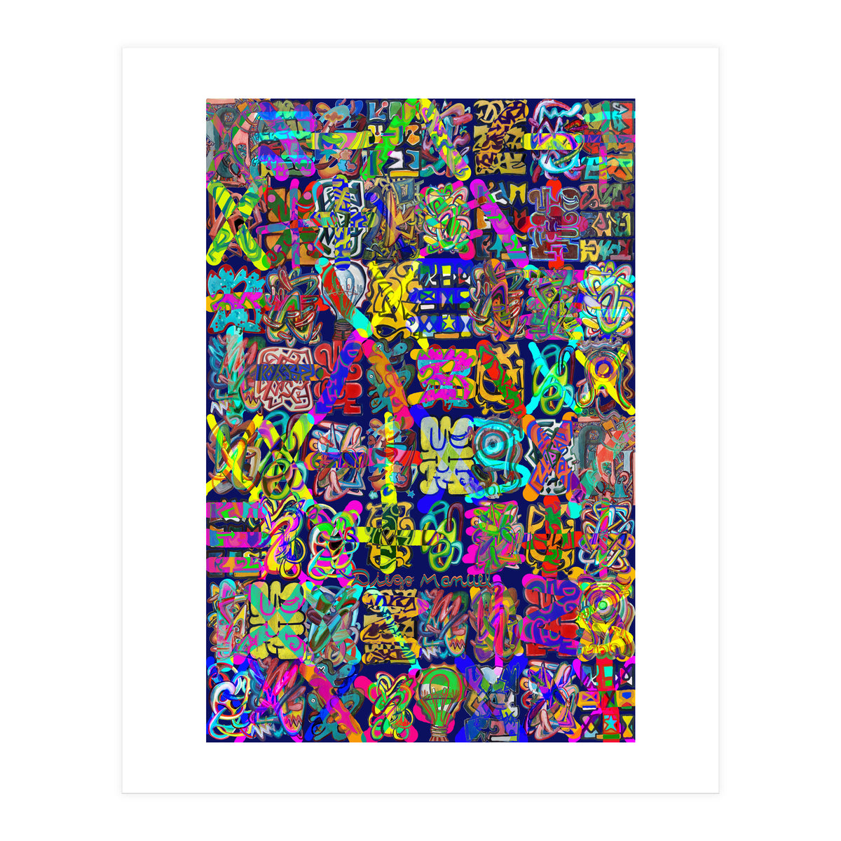 Graffitis 2021 Tapiz 108 (Print Only)