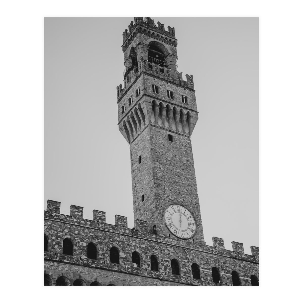 Italy in BW: Firenze 2 (Print Only)