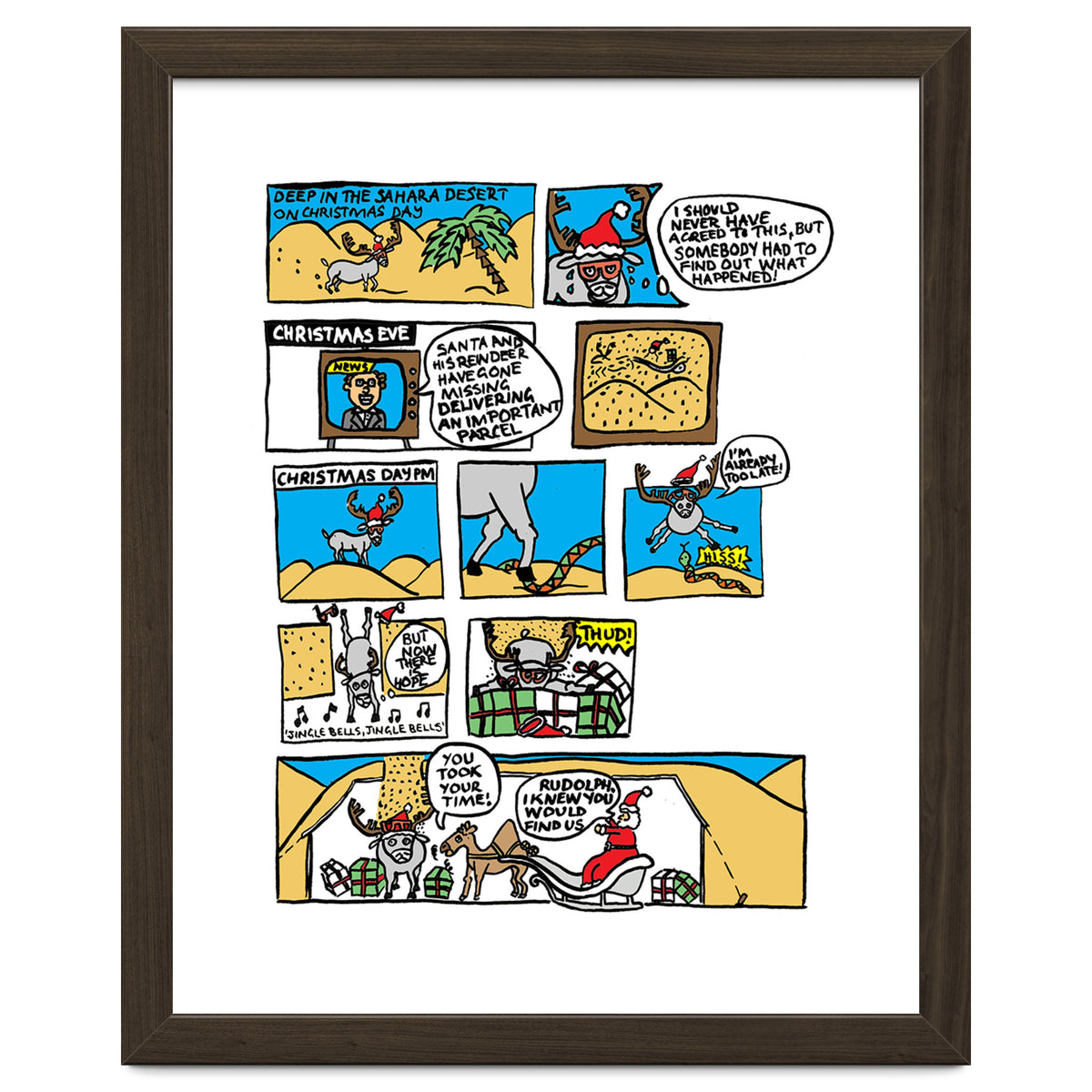 Reindeer in the Sahara