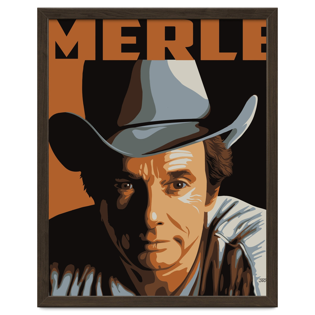 Merle Haggard Poster