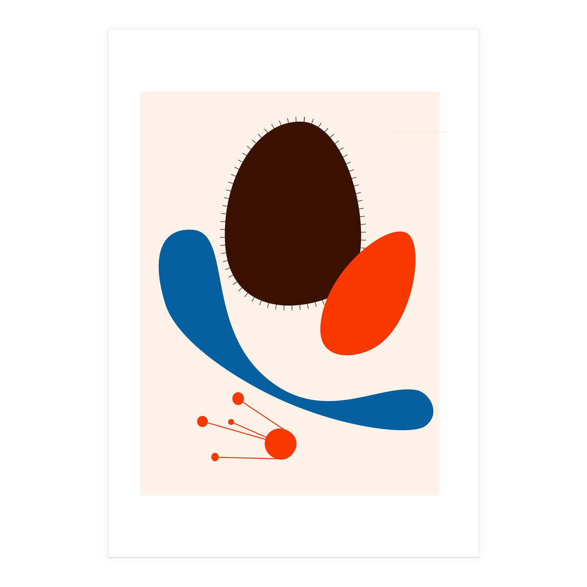 Sputnik and Blue Smile (Print Only)