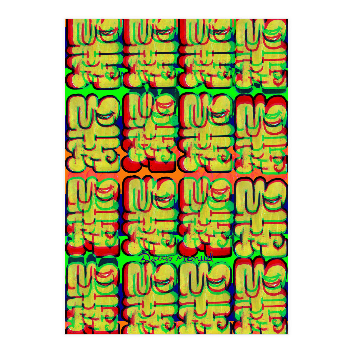 Graffitis 2021 Tapiz 117 (Print Only)