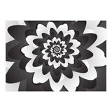 Mono Chrome Flower Spiral Pattern (Print Only) thumbnail