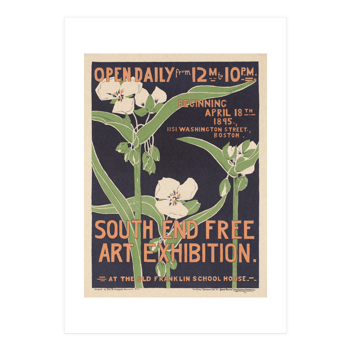 South End Art Exhibition (Print Only)