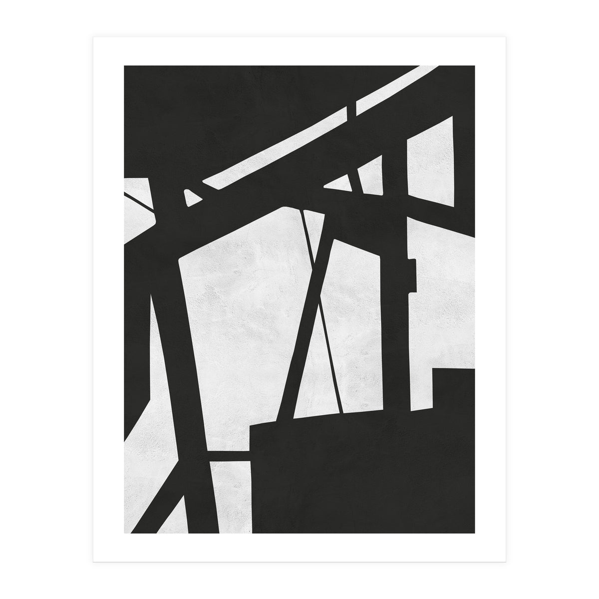 Expressionist black and white II (Print Only)