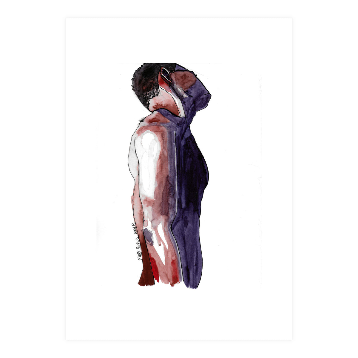 Untitled #5 - Male torso (Print Only)