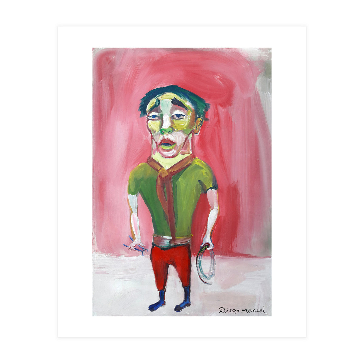 Peon Alambreador (Print Only)