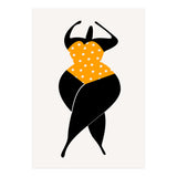Dancing In The Sun Yellow (Print Only) thumbnail