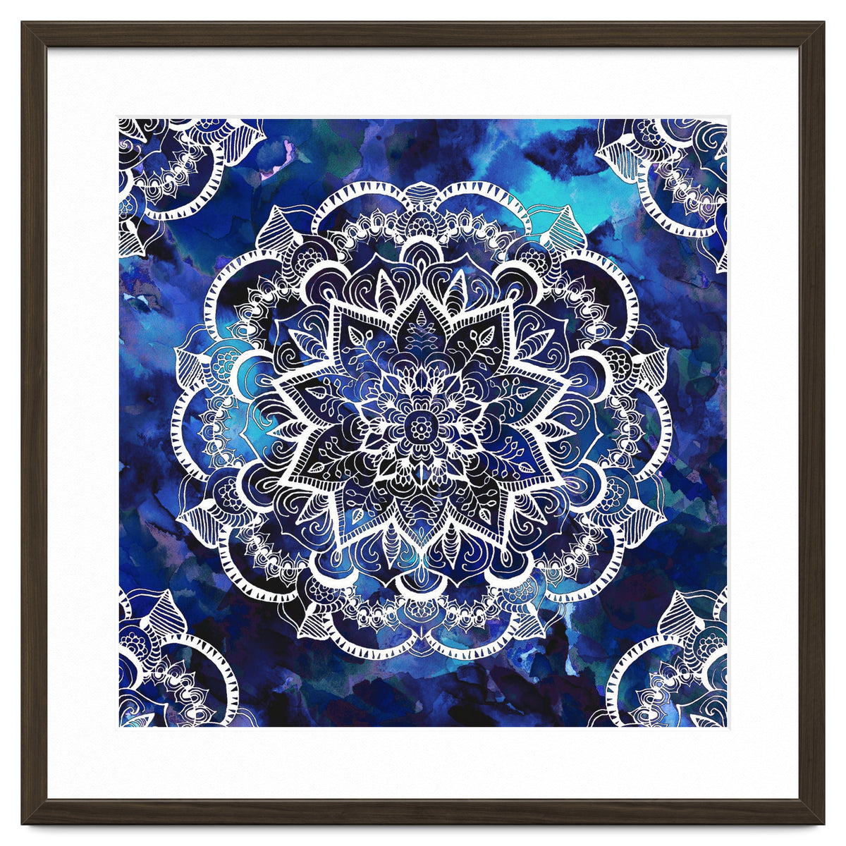 Queen Starring of Mandalas Navy