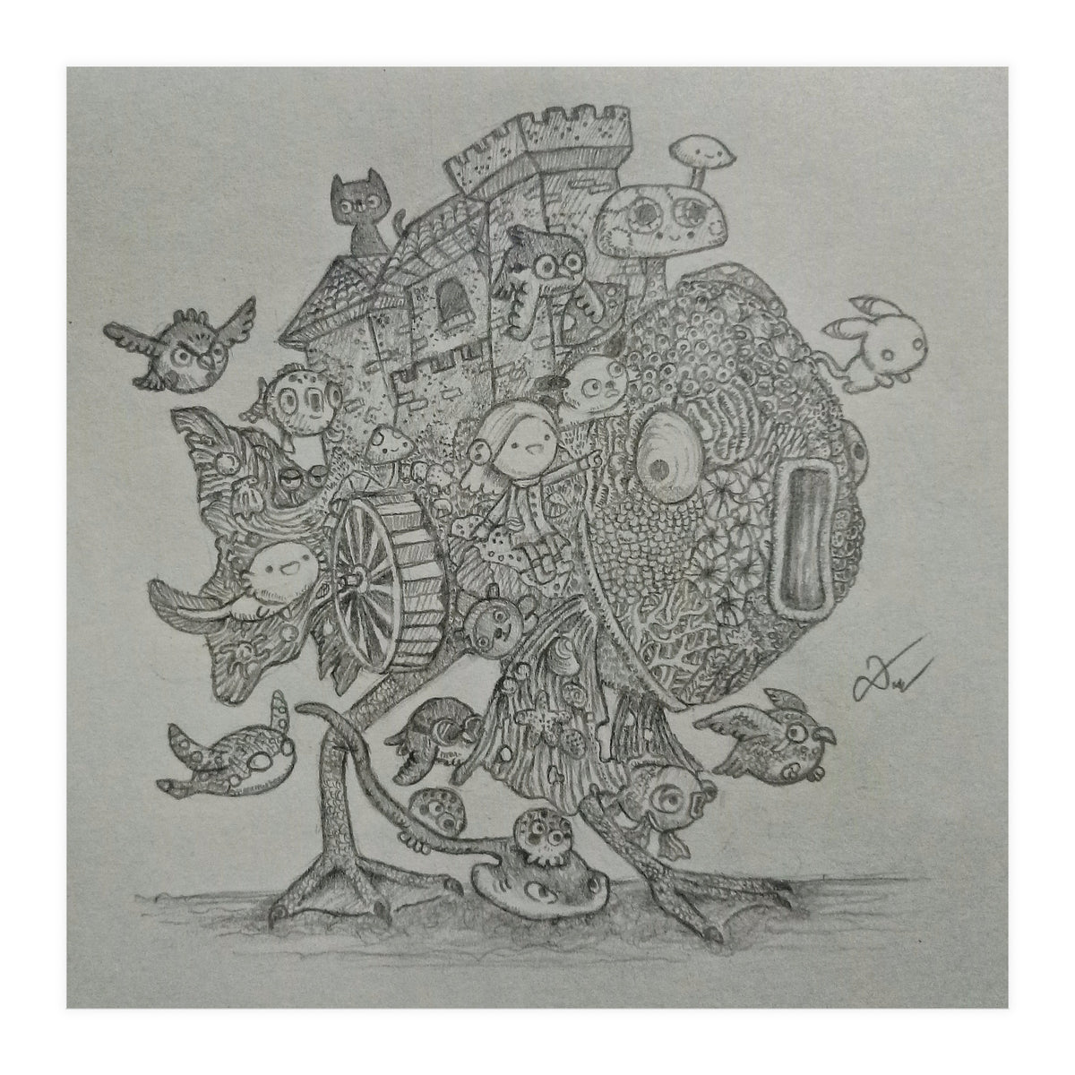 Doodle 152: Nioshca Bay Rover (Print Only)