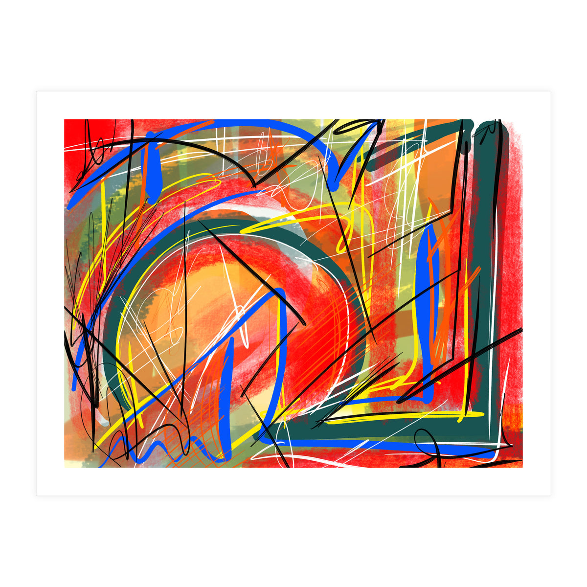 Red Happy (Print Only)