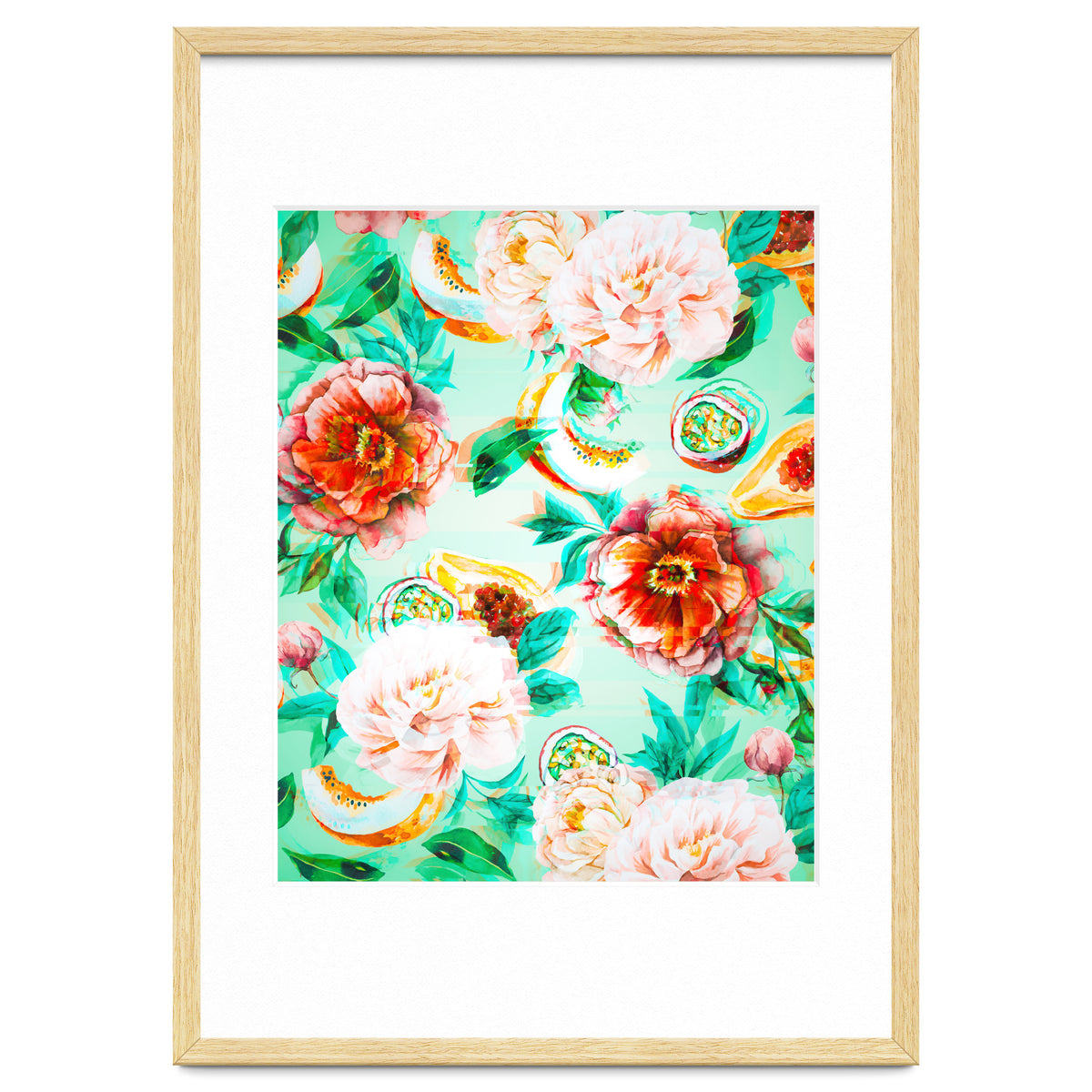 Tropical flowery fruit glitch