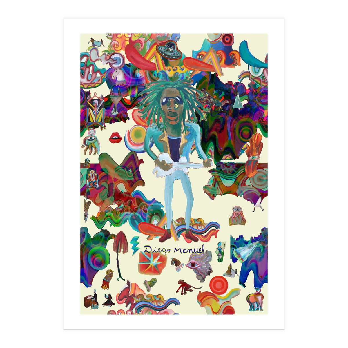 Graffitis 2021 Tapiz 52 B (Print Only)