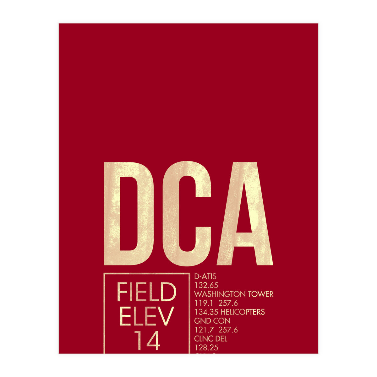 Washington Dca Atc (Print Only)