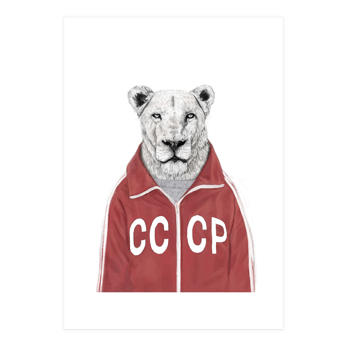 Soviet Lion (Print Only)