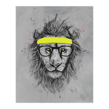 Hipster Lion (Print Only) thumbnail