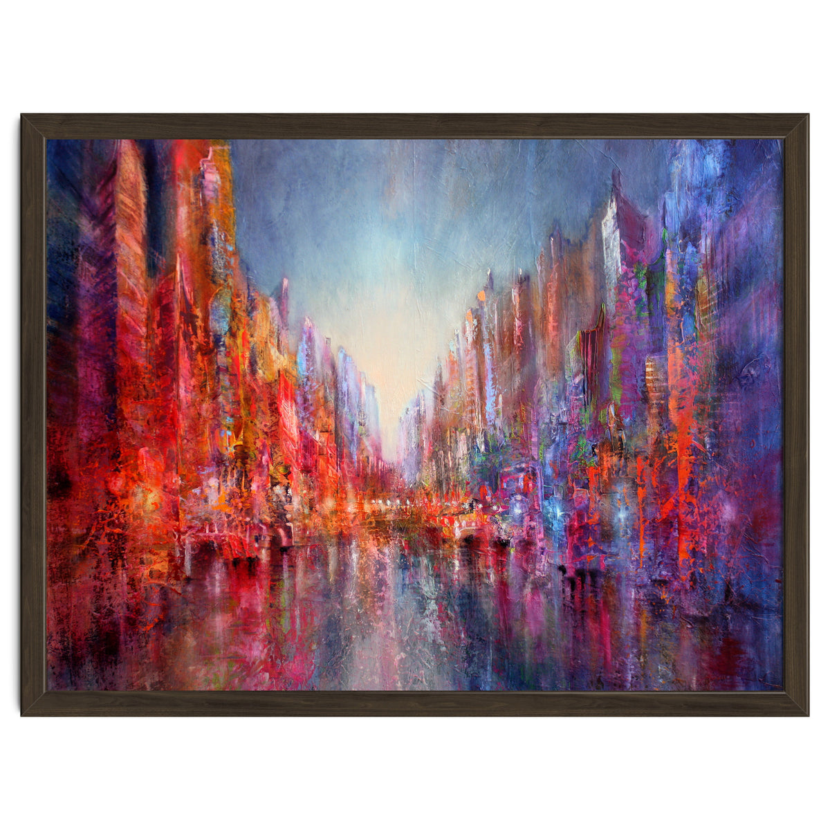 Stadt Am Fluss  - city on the riverside