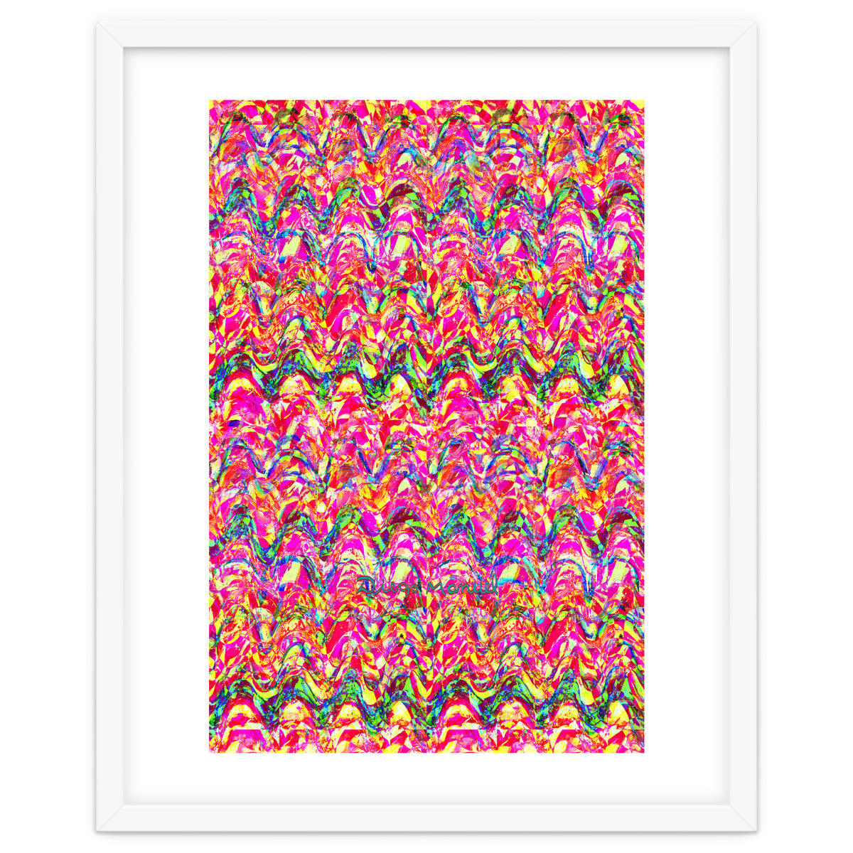 Pop abstract color full