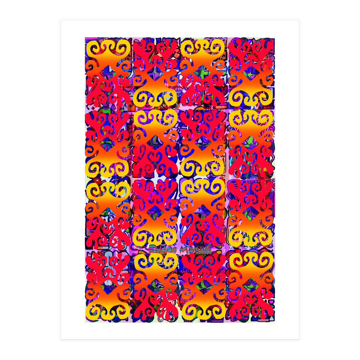 Tapiz Perfiles 2023 16 (Print Only)