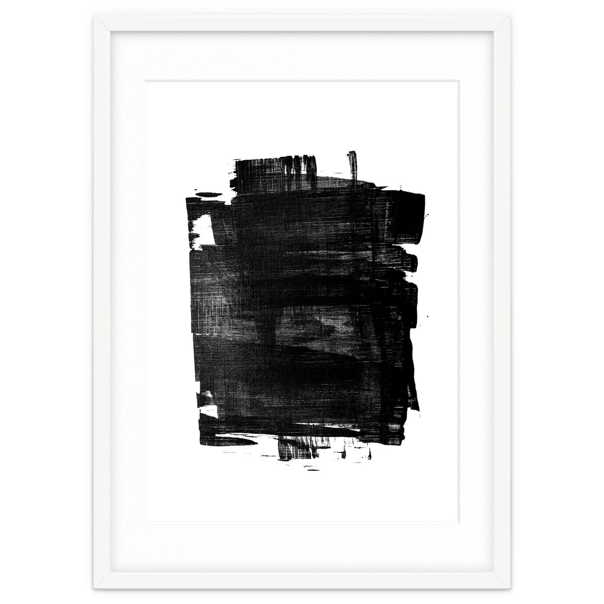 Minimalist Textured Brushstroke Art #1