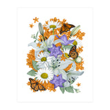 Lillies and Monarchs (Print Only) thumbnail