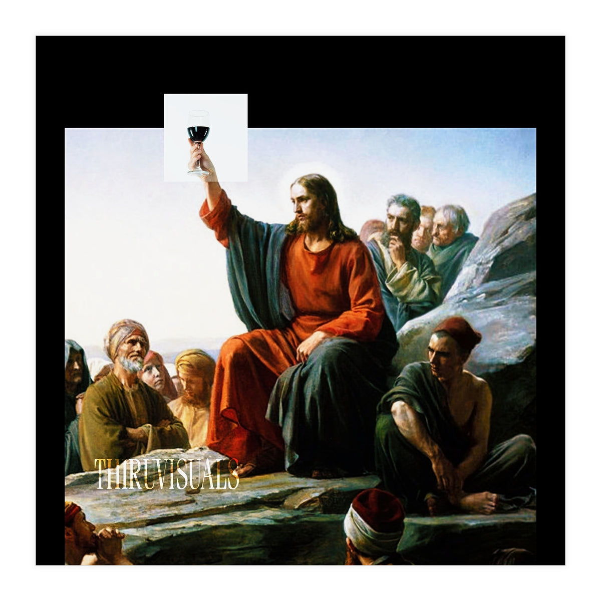 Sermon on the Mountain (Print Only)