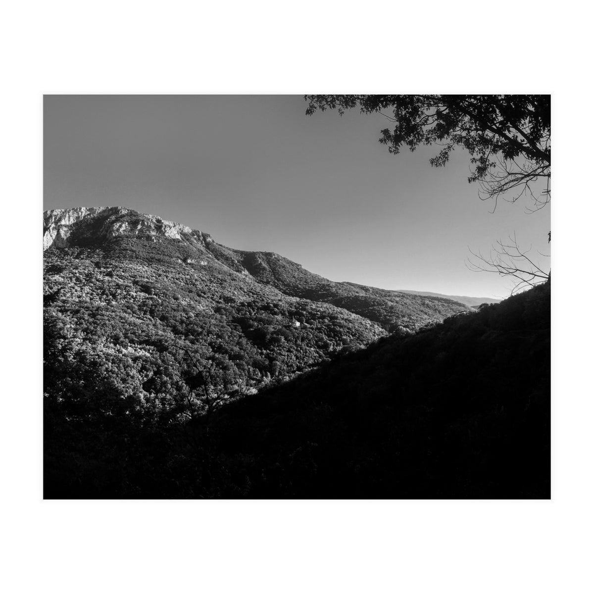 Sicevo Gorge, mountain view (Print Only)