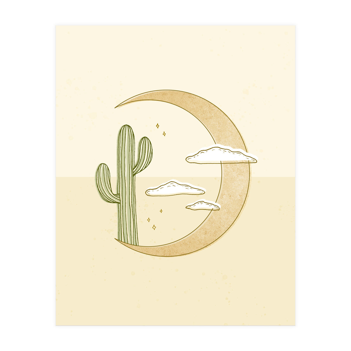 Moon Cactus (Print Only)