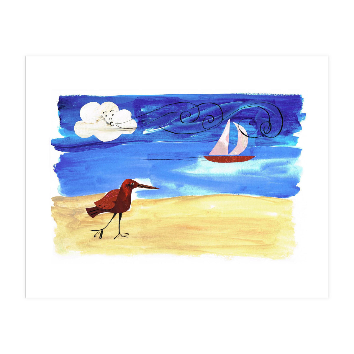 Gale Sail Rail (Print Only)