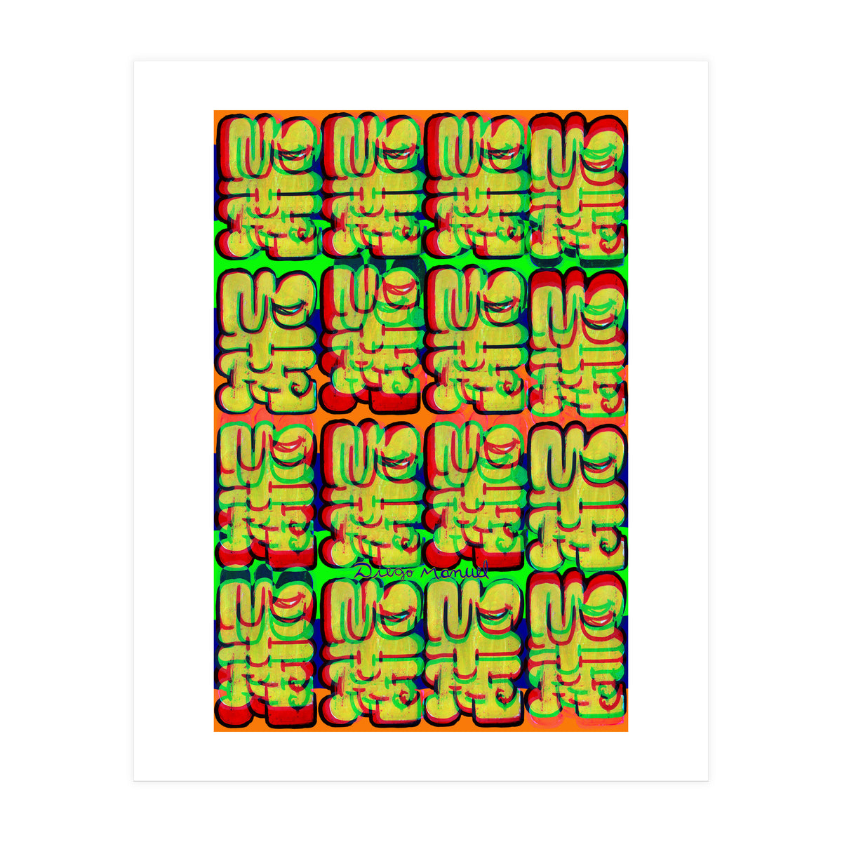 Graffitis 2021 Tapiz 117 (Print Only)