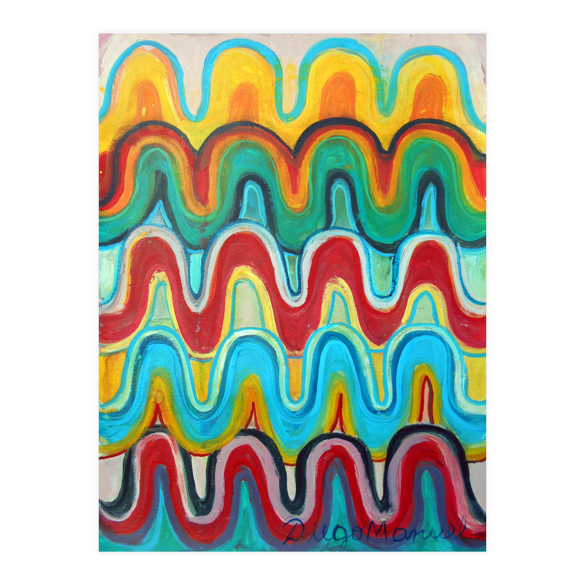 Pop Multicolor 5 (Print Only)