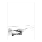 Black and White Airplane (Print Only) thumbnail