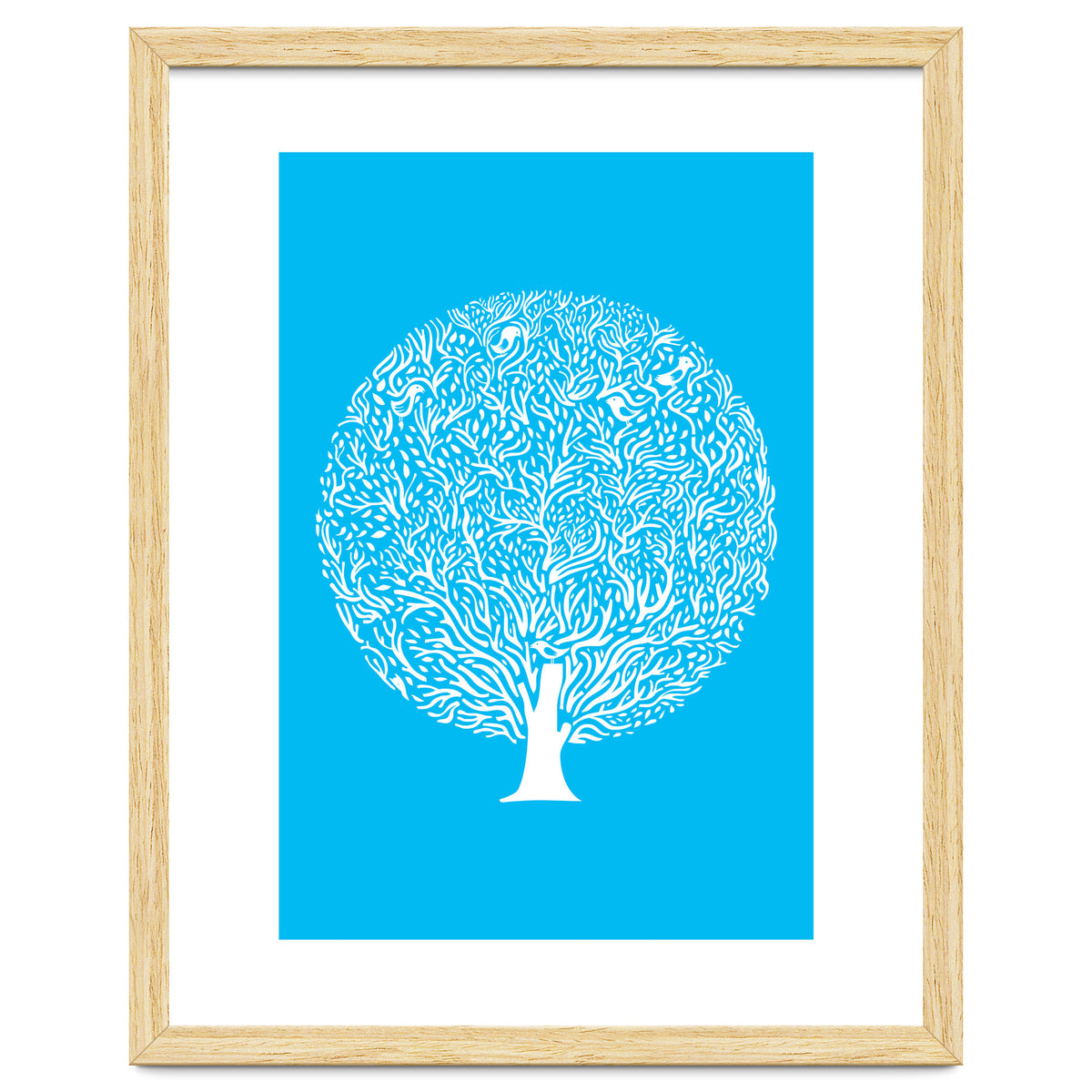 Blue tree