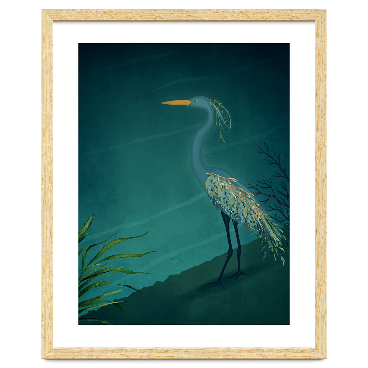 Camouflage:  The Crane