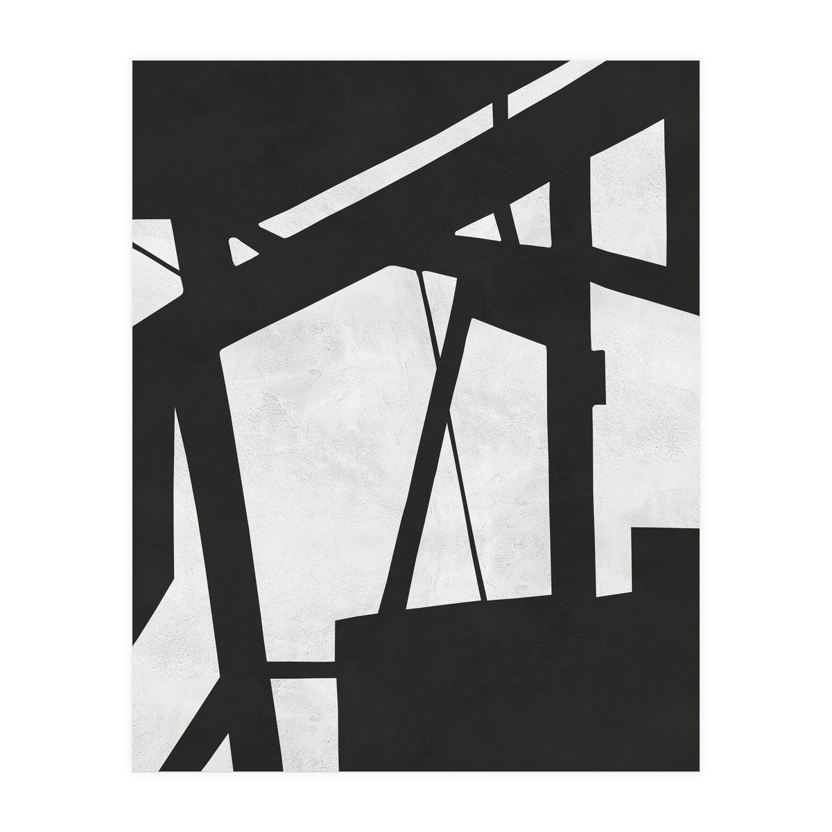 Expressionist black and white II (Print Only)