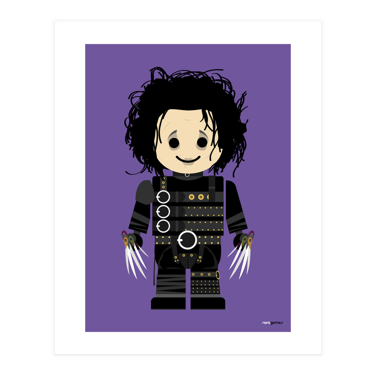 Edward Scissorhands Toy (Print Only)