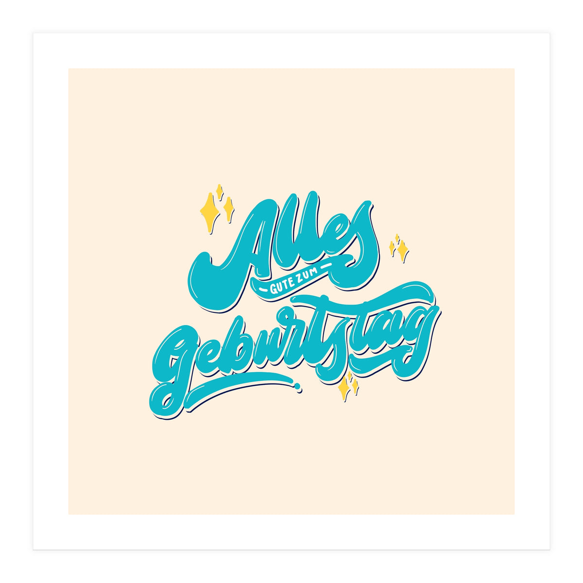 Alles Gute Zum Geburtstag (Print Only)