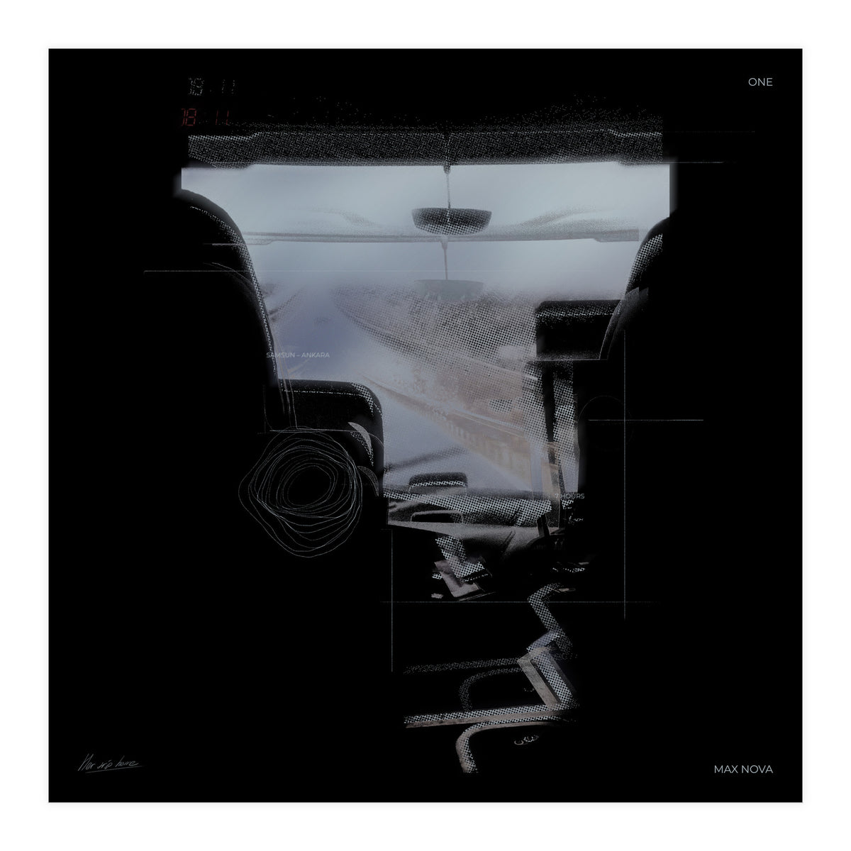 Her trip home. One (Print Only)