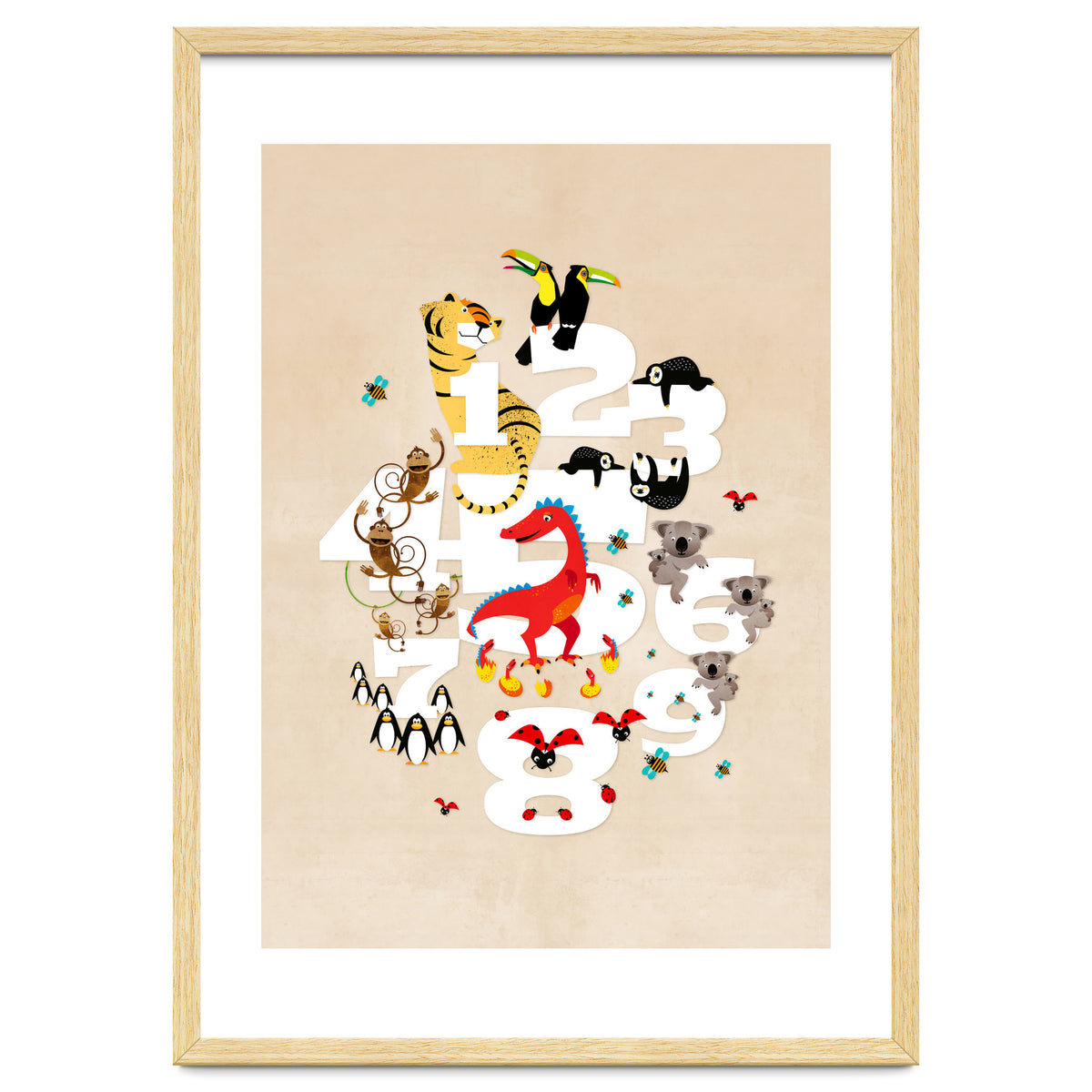 One Two Three Animals