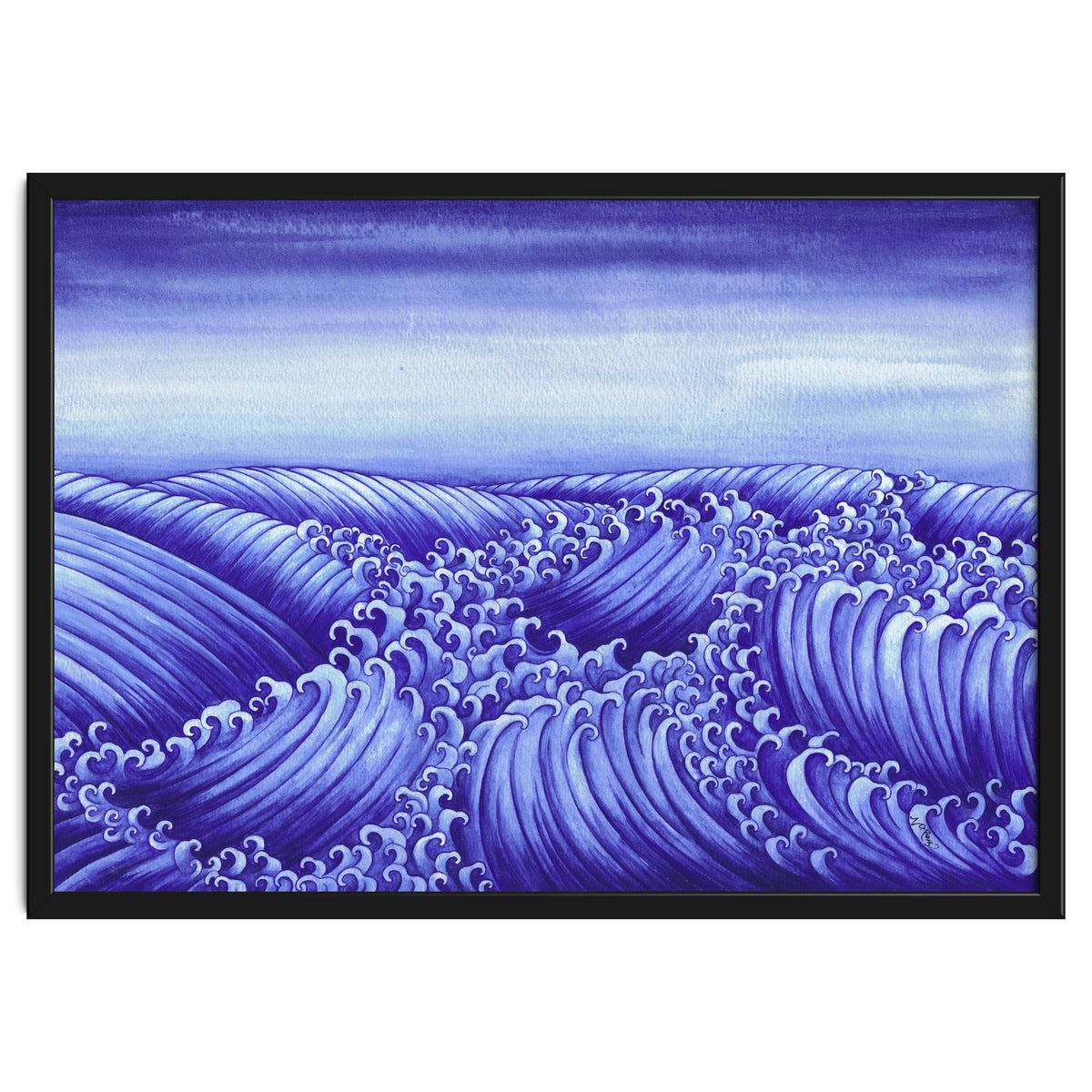 Turbulent Water Triptych part 2