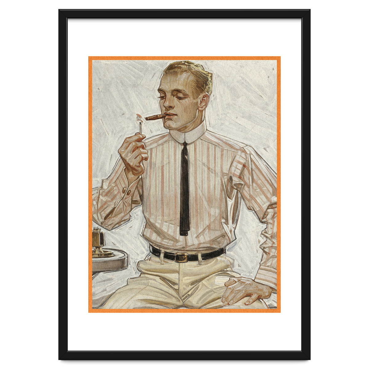 Collier's (ft. Smoking a Cigarette) Advertisement
